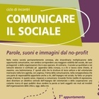 Comunicare il Sociale - 1° incontro