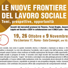 Le nuove frontiere del lavoro sociale.<br>Temi, prospettive, opportunità