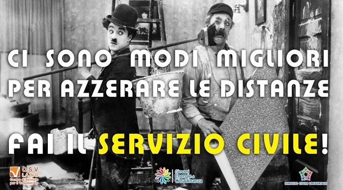 CAMBIATI LA VITA CON IL SERVIZIO CIVILE VOLONTARIO